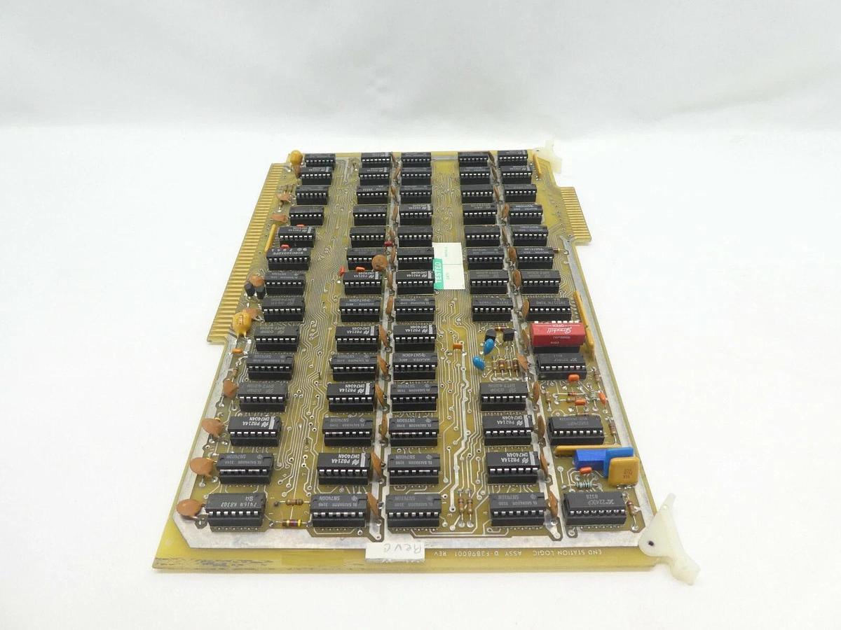 Used Varian Semiconductor VSEA D-F3898001 End Station Logic PCB Card Rev. C Working