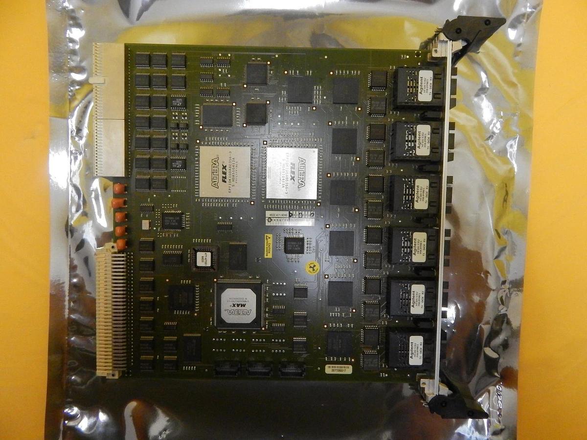 Used ASML 4022.471.6240 Fiber Optic Transceiver VME Card PCB 4022 471 4187.1 Used
