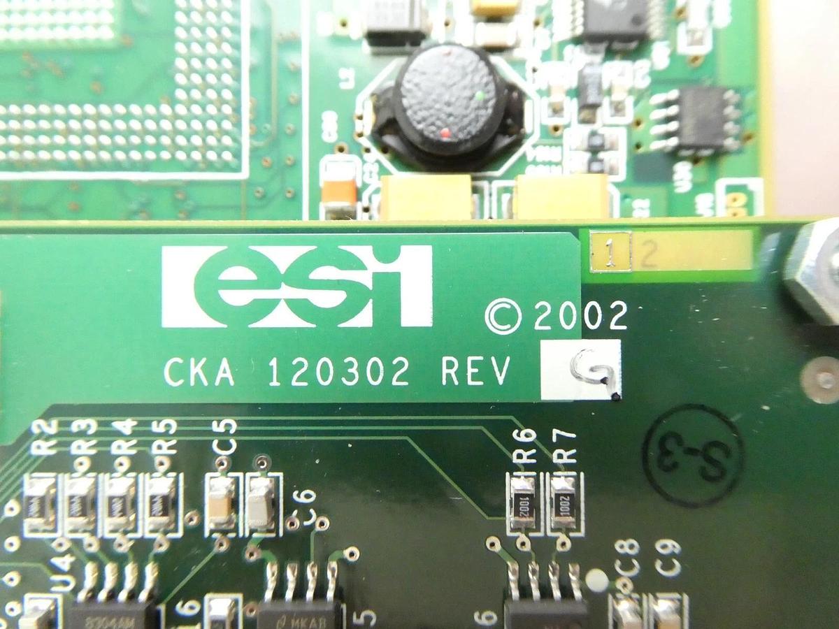 Used Spectrum FRU 260-00722 Processor PCB Card 600-00414 ESI FRU 202-00106 Working