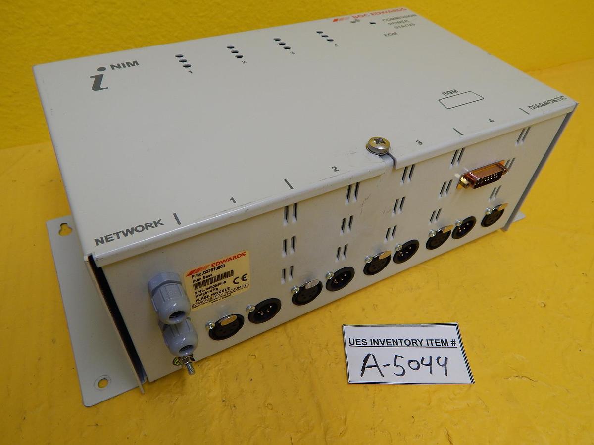 Used Edwards U20000923 iNIM Network Interface iNIM 3x Cards 1X EGM D37310100 Working