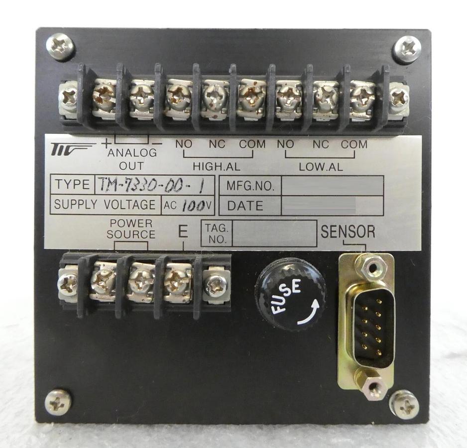 Used Tokyo Keiso CO Mass Flow Convertor Unit Module TM-7330-00-1 Working Surplus