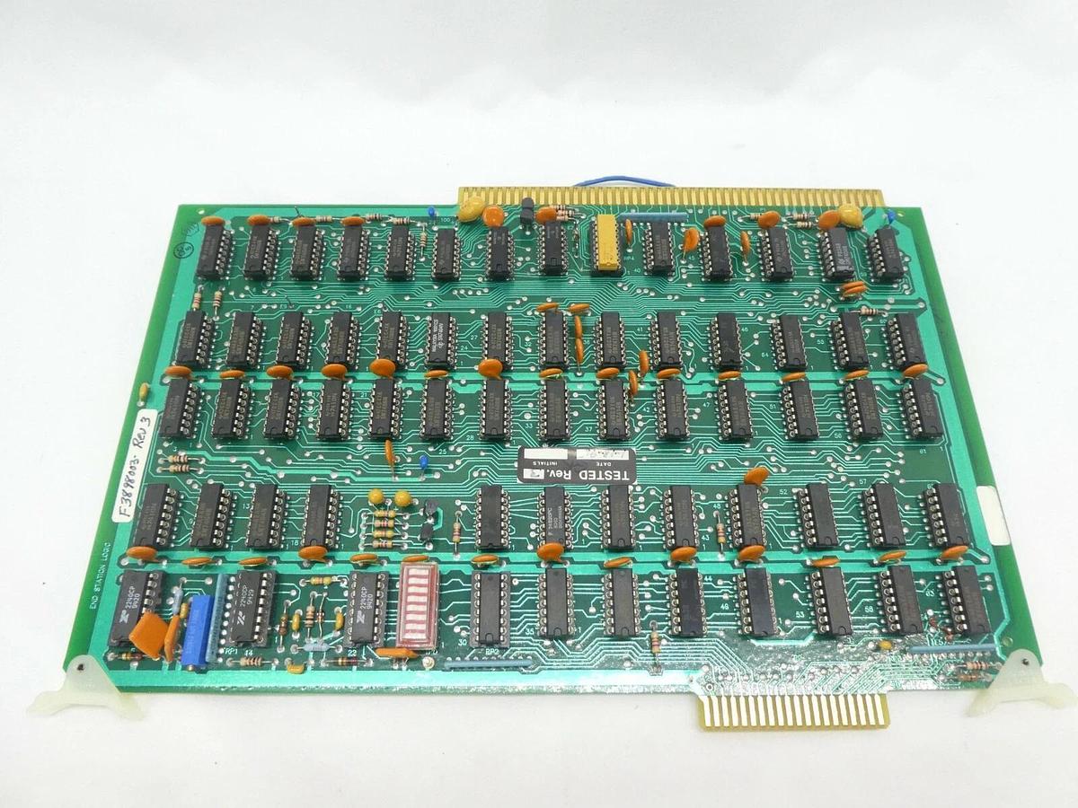 Used Varian Semiconductor VSEA F3898003 End Station Logic PCB Card Rev. 3 Working