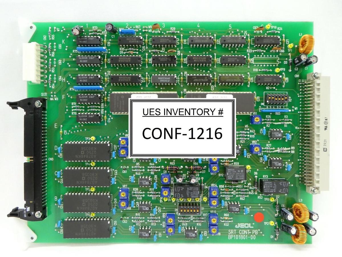 Used JEOL BP101801-00 SRT CONT PB PCB Card JWS-7555S Wafer Review SEM Working Spare