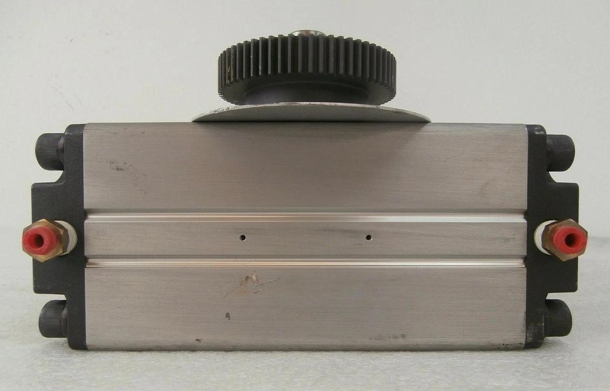 Used SMC NCDRA1BS100-90 Pneumatic Rotary Actuator with Gear Working Surplus