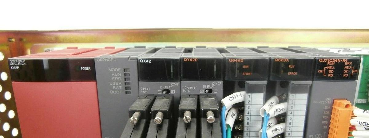 Used DNS Dainippon Screen MEK PLC Control Module Mitsubishi Q63P MELSEC FC-3000 Spare
