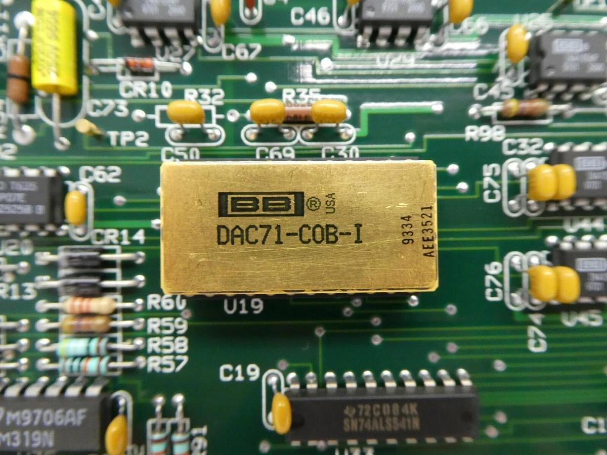 Used ESI Electro Scientific Industries 76992 Z&VAC Controller PCB Card Working Spare