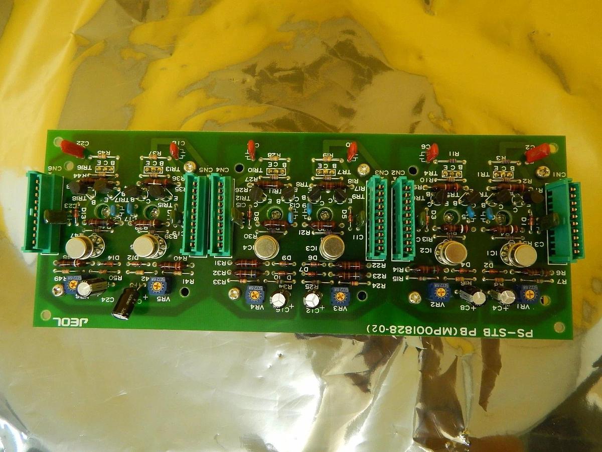 Used JEOL MP001828-02 PS-STB PB Power Supply Board PCB JEM-2010F TEM Used Working