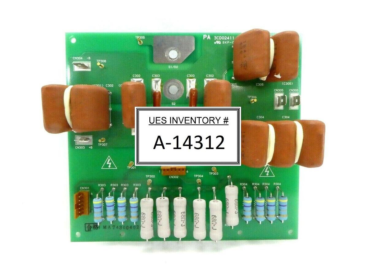 Used Hitachi Kokusai Denki 3CD02411 Resistor Board PCB PA Mikro Sonic Working Surplus