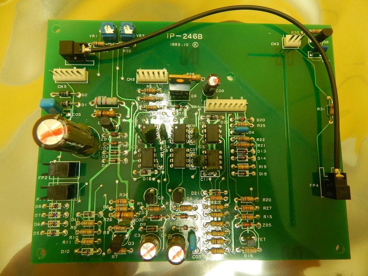 Used Yashibi IP-246B Optical Sensor PCB Board 1993.10 Used Working