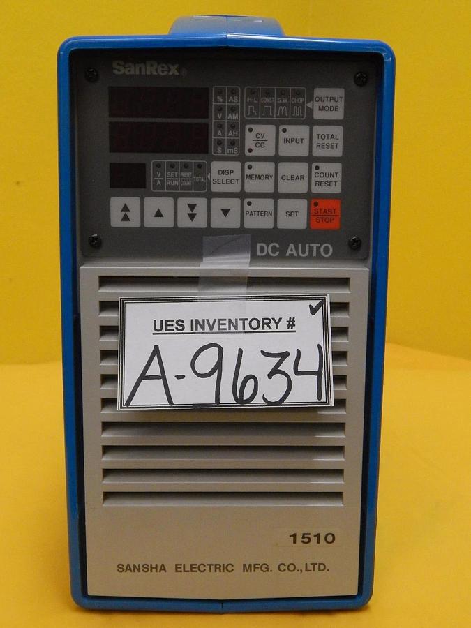 Used Sansha Electric HKD-1510BT Metal Surface Treatment Power Supply SanRex Working