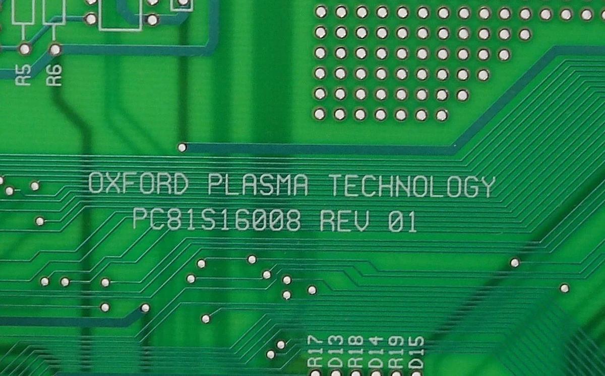 Used Oxford Plasma Technology PC81S16008 Interface PCB PlasmaLab 80 Plus Working
