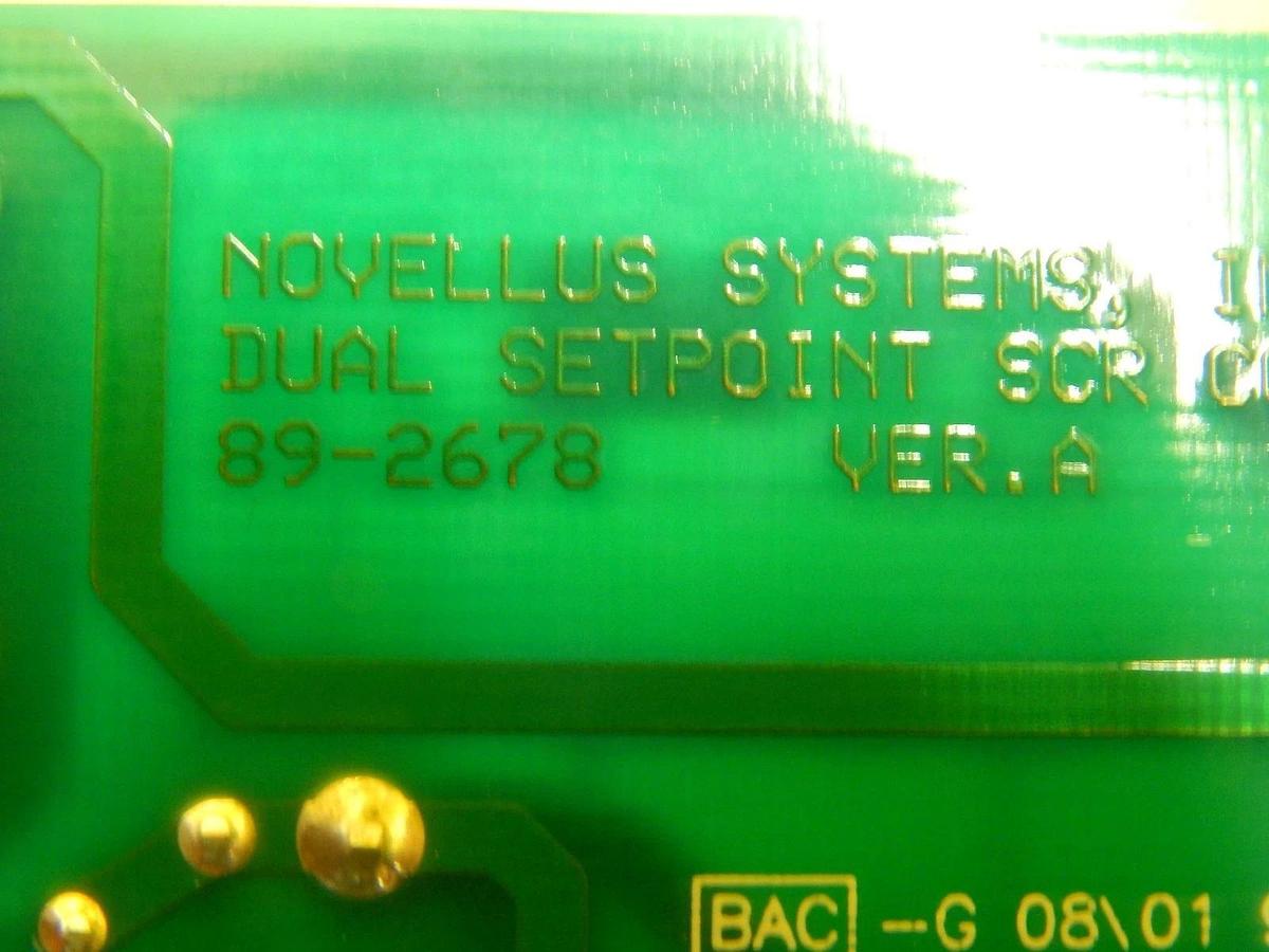 Used Novellus Systems 90-2736 Dual Setpoint SCR Controller PCB Ver. B A-2000LL Used
