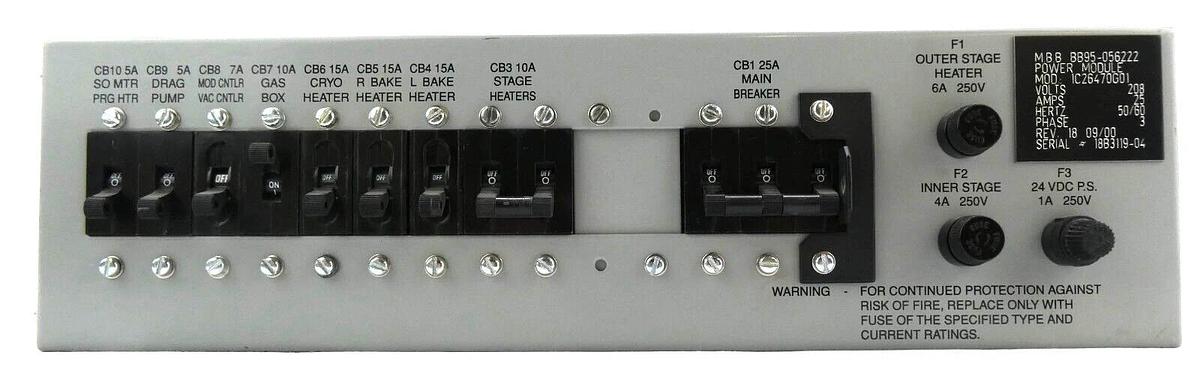 Used M.B.B BB95-056222 Power Module 1C26470G01 Dented Surplus