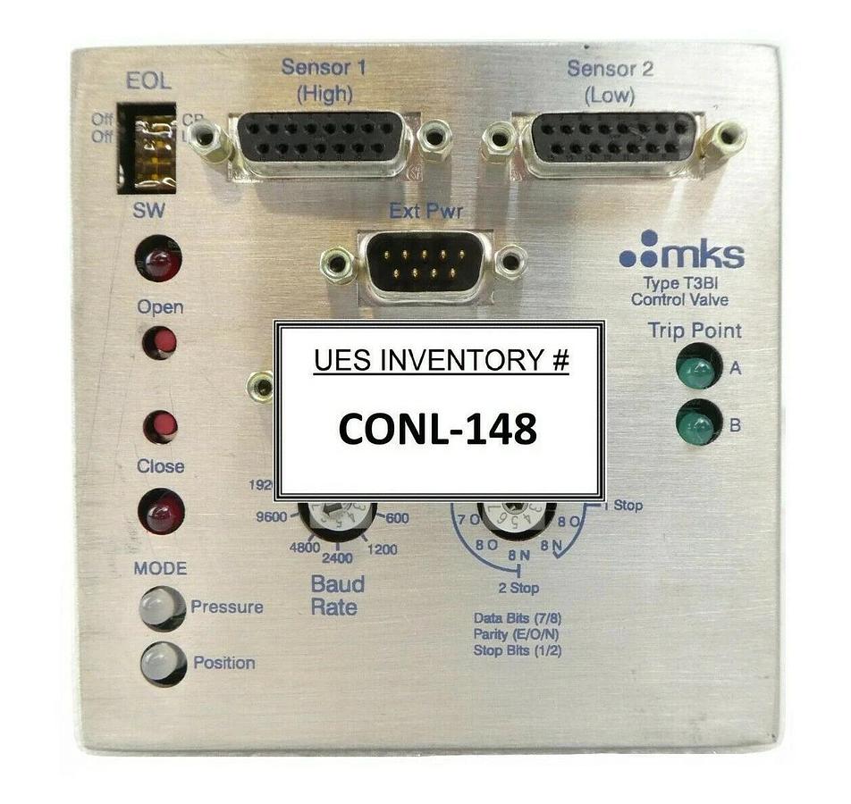 Used MKS Instruments T3BIA-28938 Exhaust Throttle Valve Controller Working Surplus