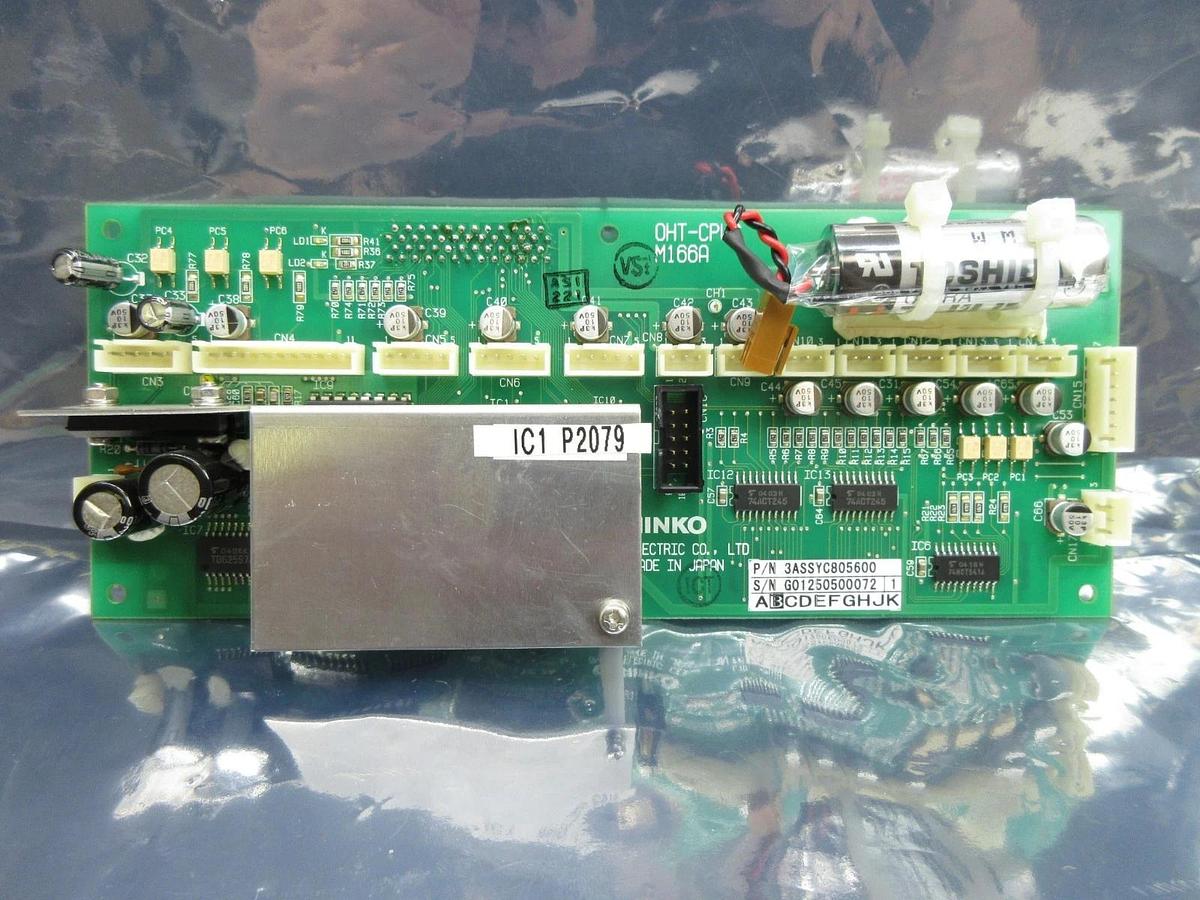 Used Shinko Electric 3ASSYC805600 Battery Board PCB M166A Asyst VHT5-1-1 Used Working