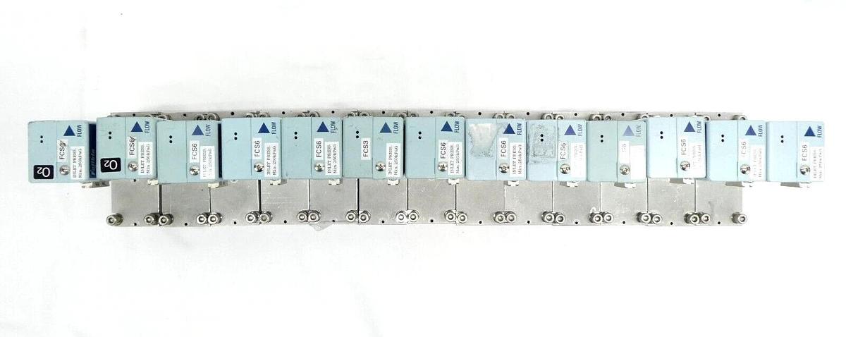 Used Fujikin FCS-4WS-798-F30#B Mass Flow Controller MFC O2 Reseller Lot of 13 Working