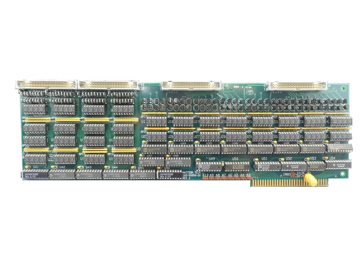 Used Mattson Technology 165-00090-00 Digtal I/O PCB Card Loose Chip Untested As-Is