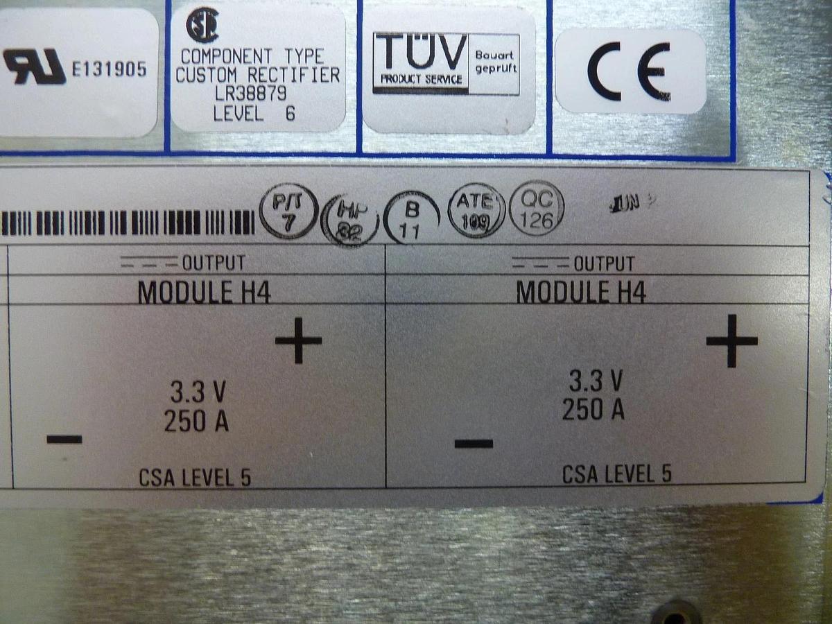 Used Power-One RPM5H4H4KCS673 Dual Output Power Supply 2500W Used Working
