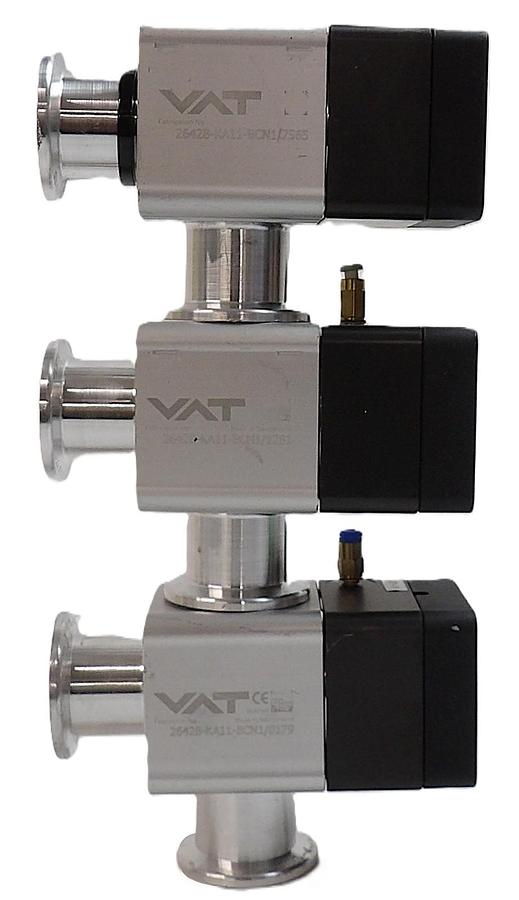 Used VAT 26428-KA11-BCN1 HV Angle Valve Reseller Lot of 3 Working Surplus