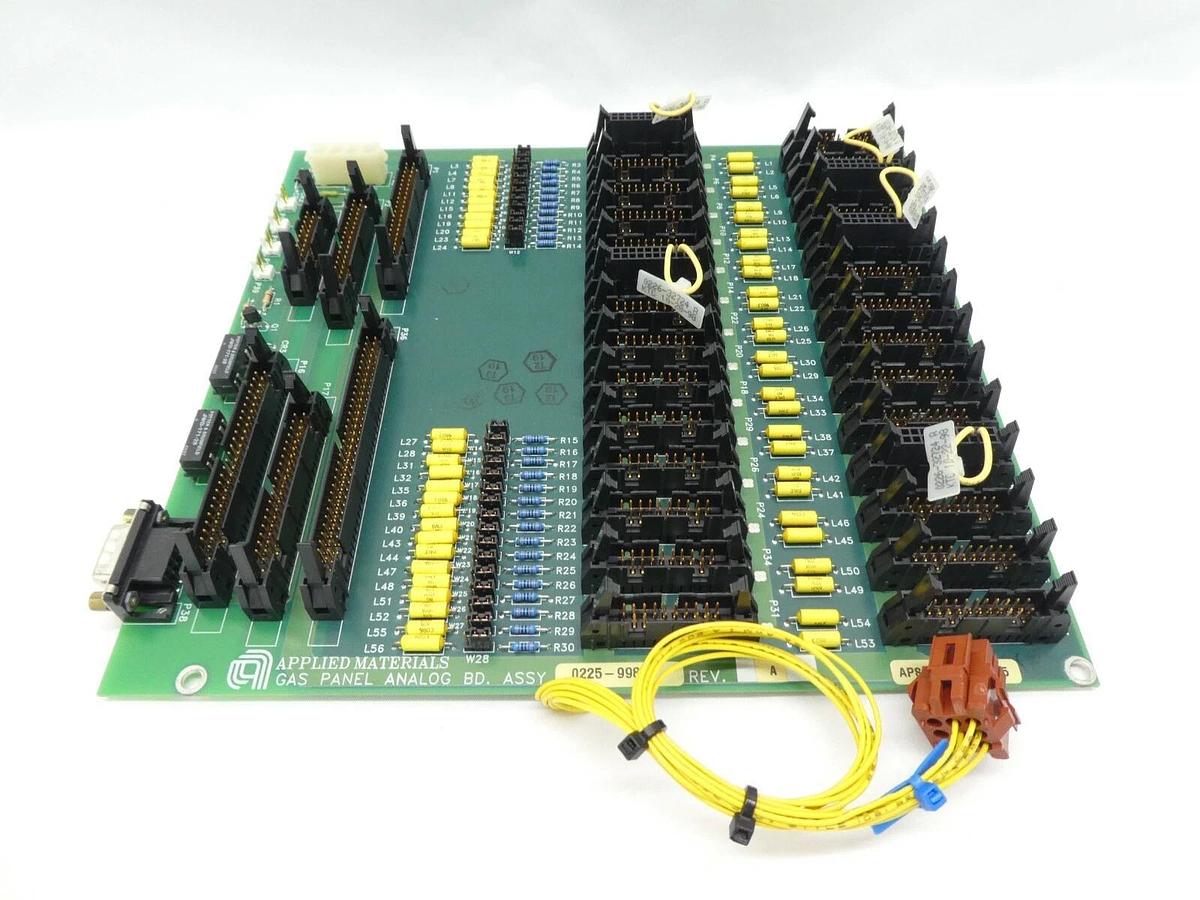 Used AMAT Applied Materials 0225-99844 Gas Panel Analog Board PCB Working Surplus