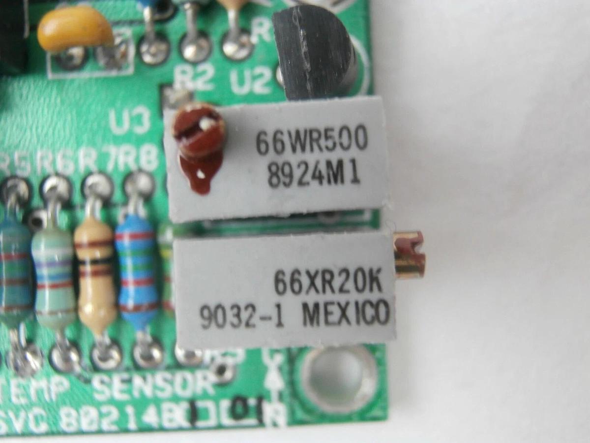 Used SVG Silicon Valley Group 80214B101 Temperature Sensor PCB 80214B 90S Working