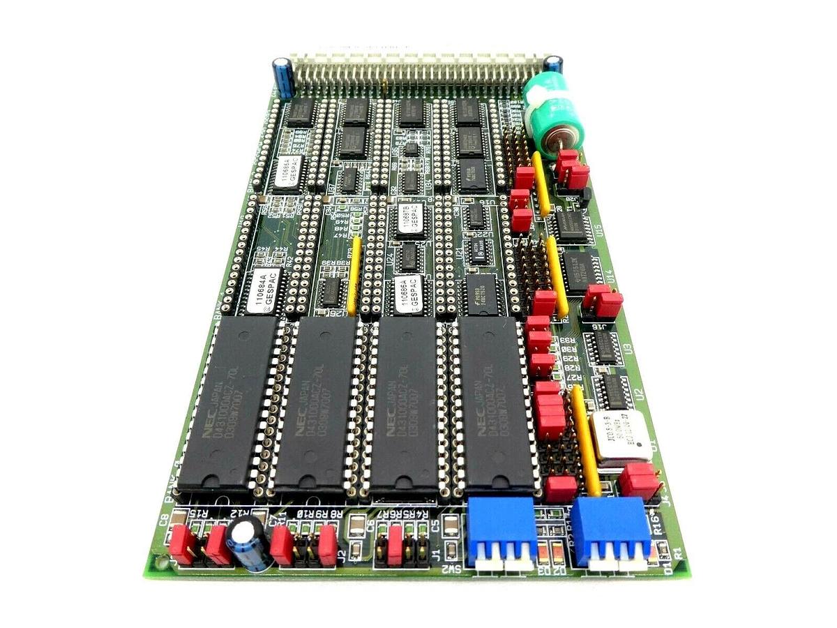 Used Gespac GESMEM-12D 9602 PCB Card GESMEM-12D ASM 03-325996A01 Untested As-Is