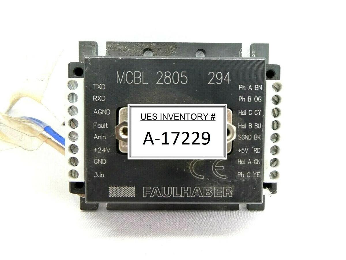 Used Faulhaber MCBL 2805 Motion Controller Nikon NSR System Working Spare
