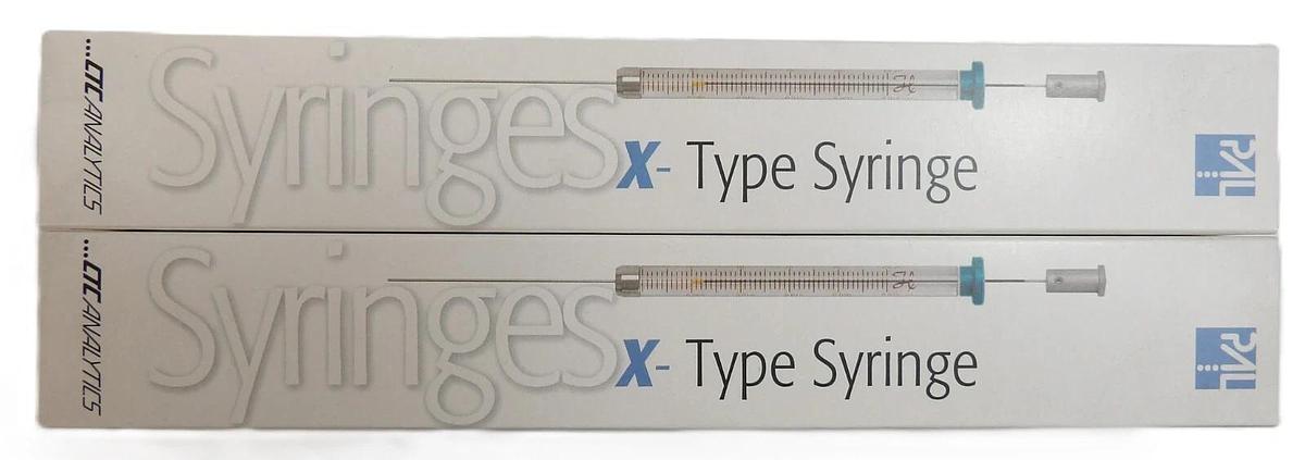 Used CTC Analytics PAL SyrLCX25µL X-Type Syringe Autosampler Kit Lot of 5 New