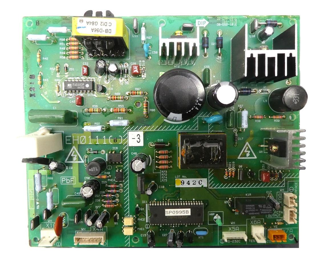 Used DIP EH0111(B)-3 Power Supply PCB EH0111 TEL Tokyo Electron Lithius Working