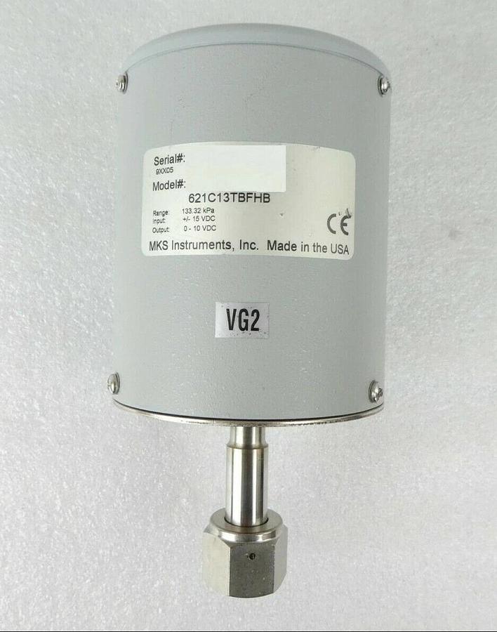 Used MKS Instruments 621C13TBFHB Remote Transducer and Signal Conditioner TEL Working