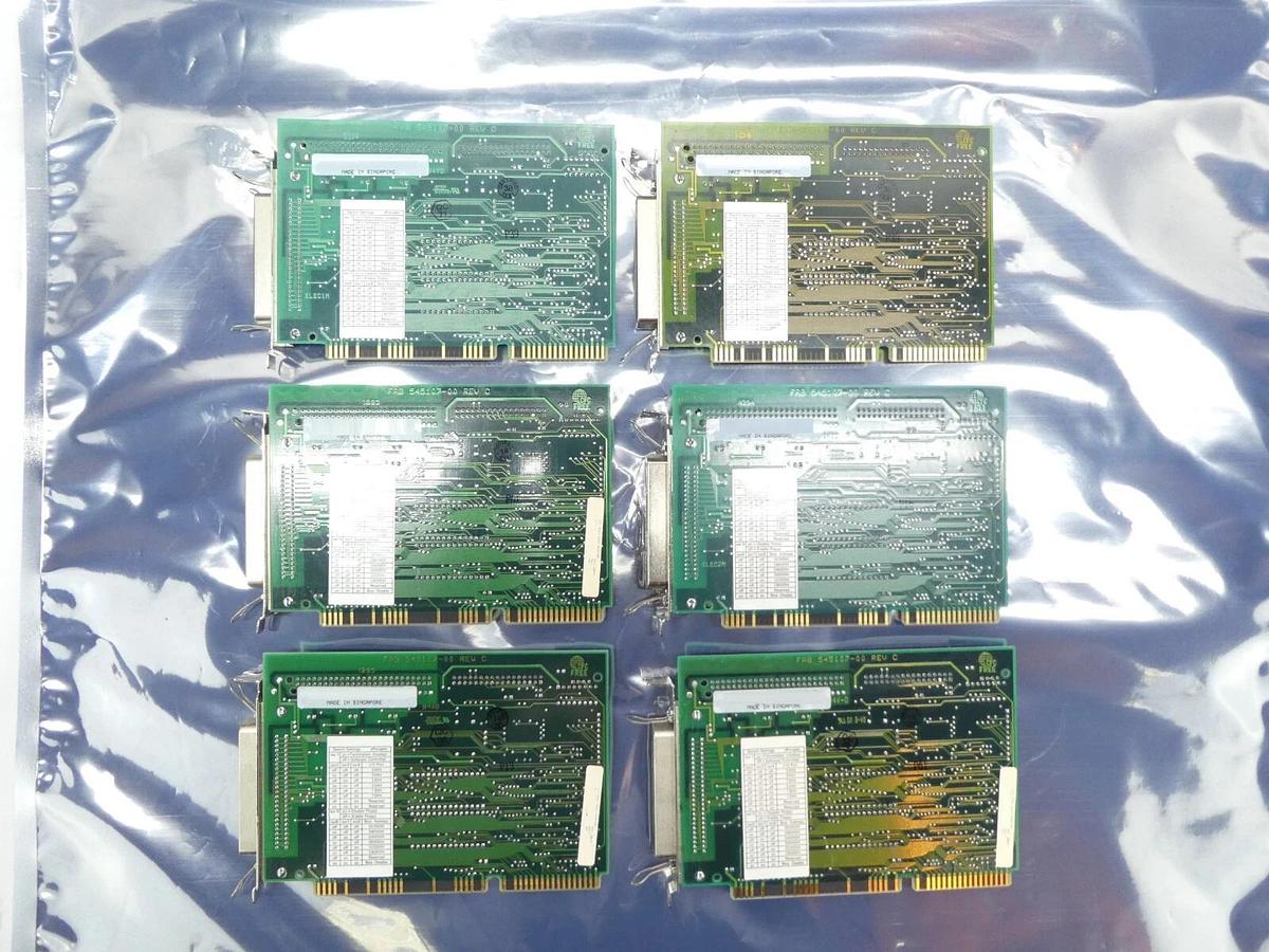 Used Adaptec AHA-1542CF/1540CF Adapter PCB 545106-00 Reseller Lot of 6 Working Spare