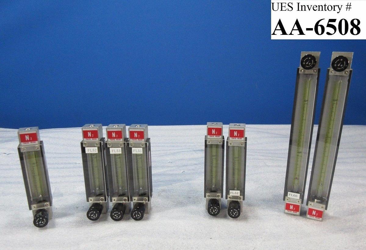 Used Tokyo Kieso F08-230728 F04-282603 Assorted Flow Meters Used Working