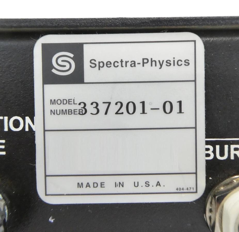 Used Thermo Laser Science 337201-01 UV Air-Cooled Nitrogen Laser w/Key Working