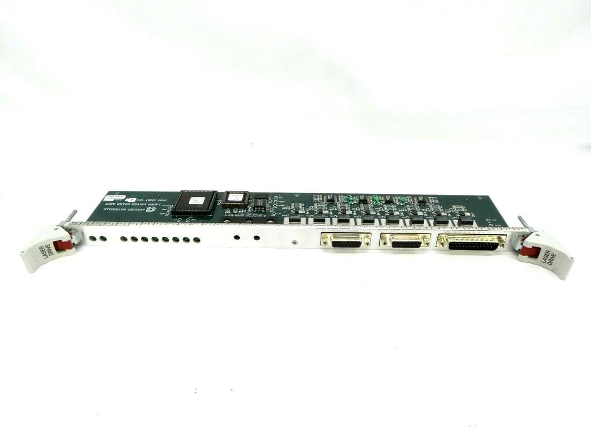 Used AMAT Applied Materials 0100-A0003 Laser Driver Board PCB Card 200mm Working