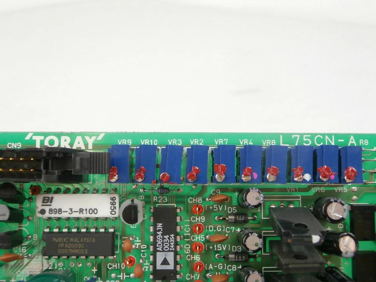 Used Toray 90N 3N301 Oxygen Analyzer Main Processor Board PCB L75CN-A Working Surplus