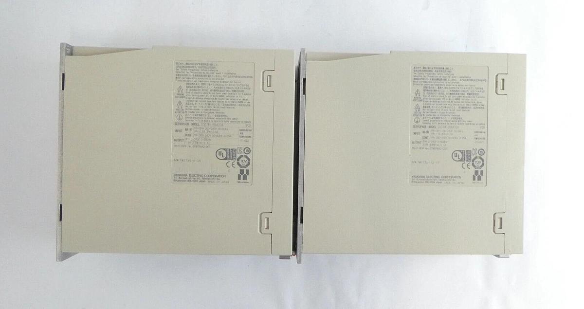 Used Yaskawa Electric SGD7W-1R6A30AY0810A MP3300i Servo Drive SERVOPACK Lot of 7