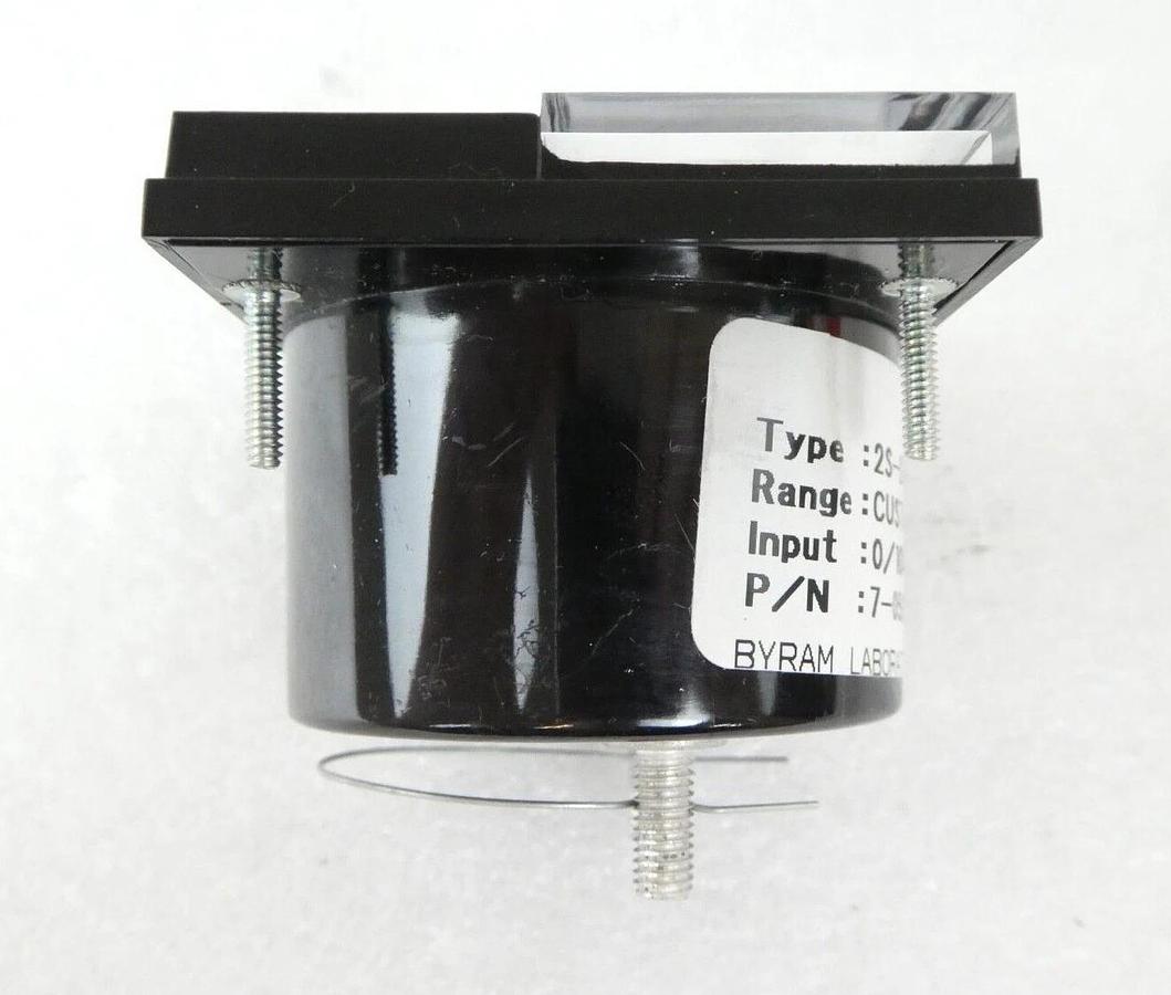 Modutec 7-0596001 Analog Ammeter 2S-DUA-100-U Byram Varian F0596001 Lot of 4 New