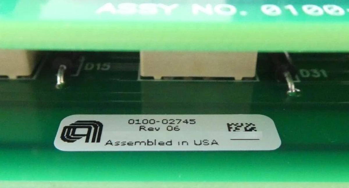 Used AMAT Applied Materials 0100-02745 Gas Heater Control PCB 0100-01911 Lot of 4