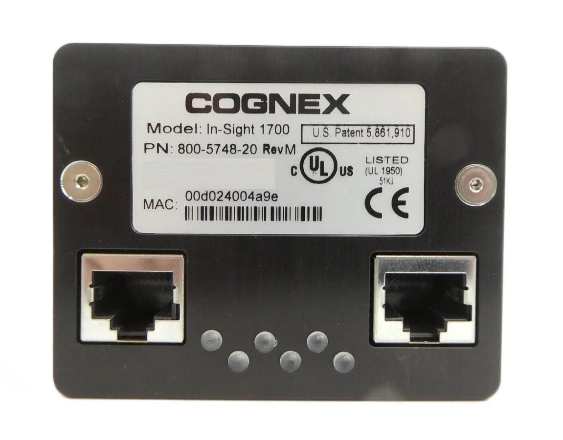 Used Cognex 800-5748-20 Scanner Wafer Inspection Reader In-Sight 1700 Working