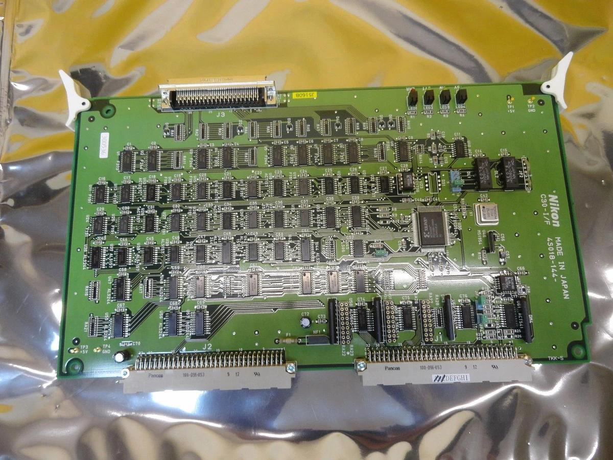 Used Nikon Precision 4S018-144 Interface Board PCB C30-I/F NSR Series Working