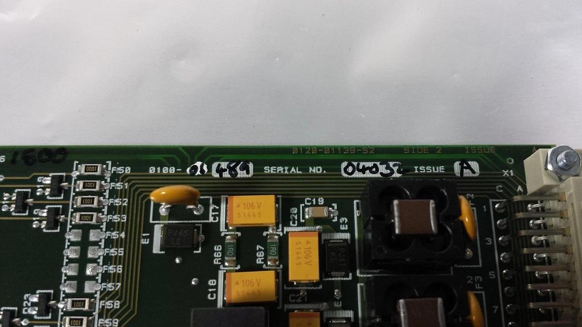 Used AMAT Applied Materials 0100-01489 E-Chuck PCB Card Quantum X Working Surplus