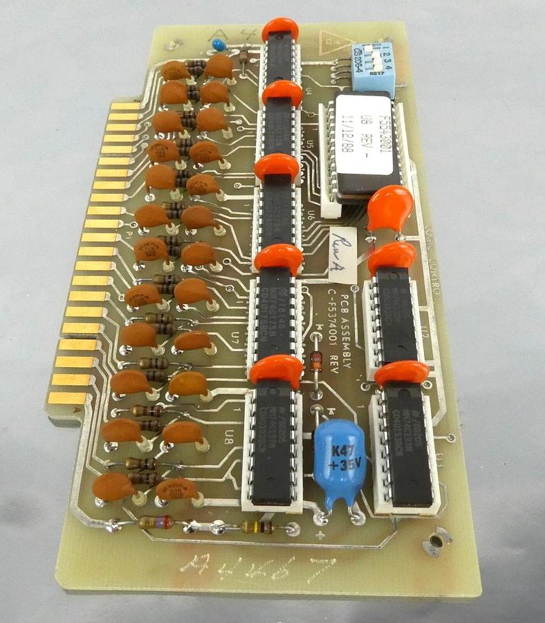 Used Varian VSEA F5374001 Logic Control PCB Assembly Working Surplus