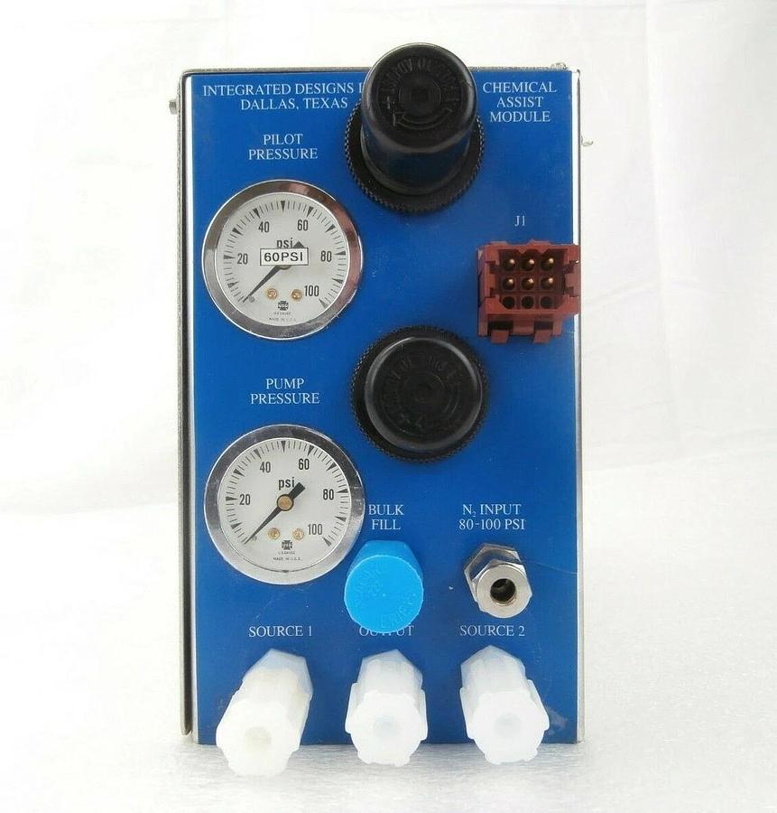 Used IDI Integrated Designs CAM-E-2S Photoresist Chemical Assist Module Working Spare