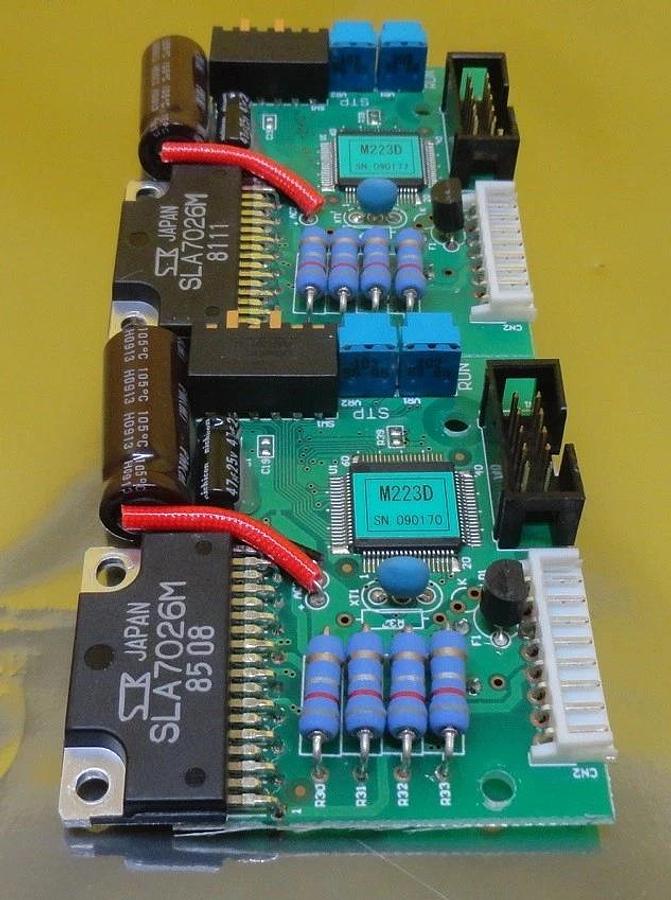 Used Shinko Electric M223D Compact Servo Drive Board PCB PDS-D (PbF) Lot of 2 Used