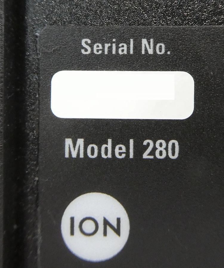 Used Ion Model 280 Digital Charged Plate Monitor Module Working Surplus