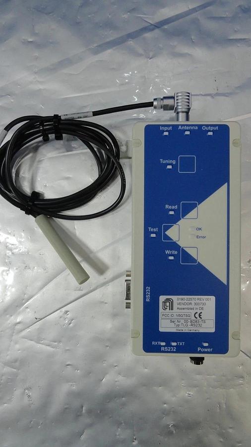 Used AMAT Applied Materials 0190-22570 Transponder with Antenna 0190-10813 Spare