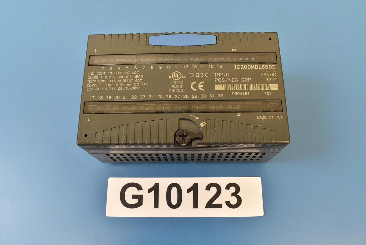 Used GE Fanuc IC200MDL650D Input Module