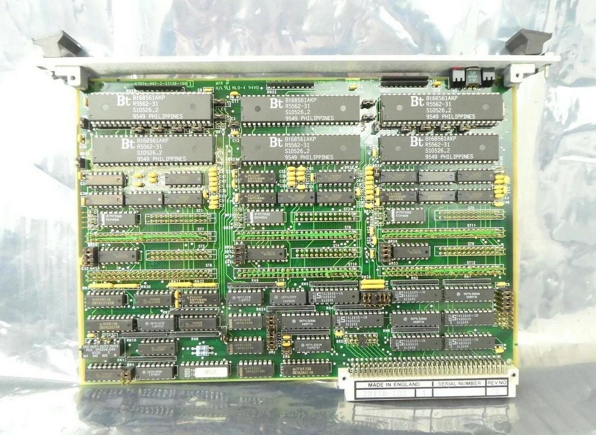 Used RadiSys 23158-100 VME Processor Board PCB Card PME SIO-1 Quaestor Q7 Working