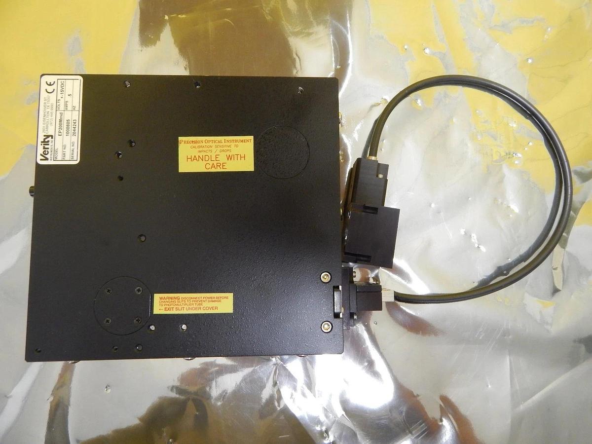 Used Verity Instruments 1000805 Monochromator Detector EP200Mmd 485211 Working