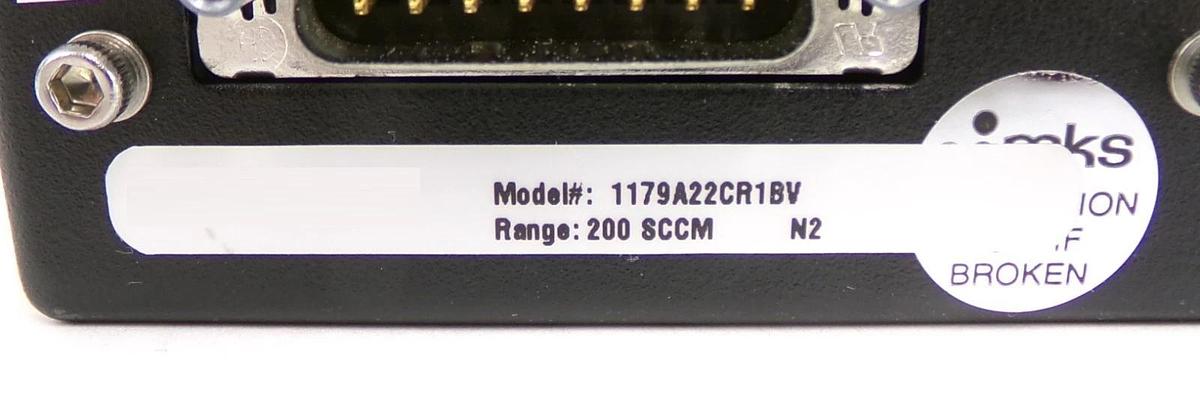 Used MKS Instruments 1179A22CR1BV Mass Flow Controller AMAT 3030-09623 Lot 2 Working